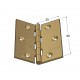 BRASS FLAT HINGE 60x50 ITALY